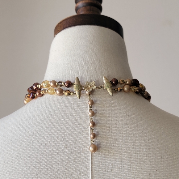 VTG Vendome Shades Of Autumn Necklace - Picture 7 of 10